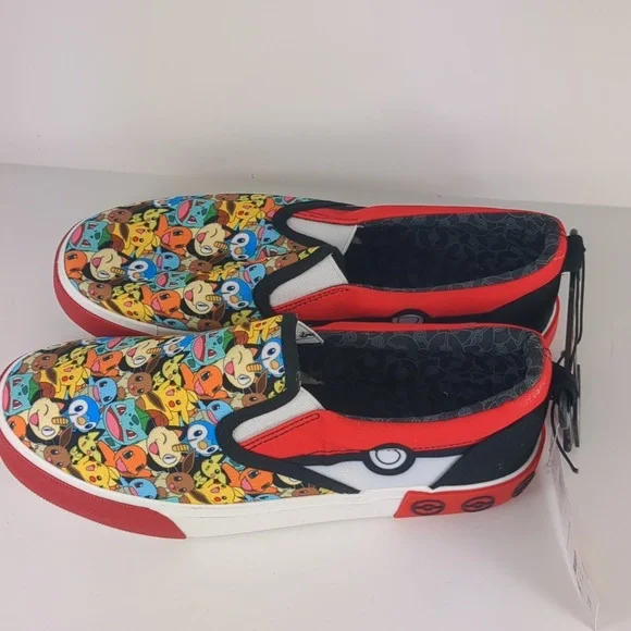 Pokemon Kids Slip-On Canvas Shoes - Picture 3 of 3